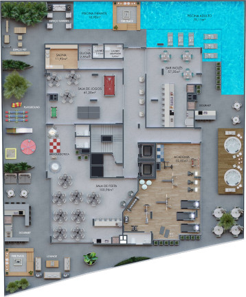 Imagem Apartamento com 2 Quartos à Venda, 61 m² em Morretes - Itapema