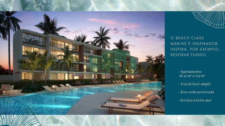Imagem Apartamento com 1 Quarto à Venda, 32 m² em Praia Dos Carneiros - Tamandaré