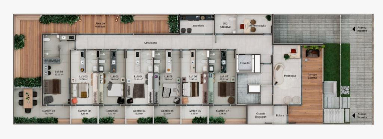 Imagem Apartamento com 1 Quarto à Venda, 26 m² em Jardim Oceania - João Pessoa Imagem Apartamento com 1 Quarto à Venda, 26 m² em Jardim Oceania - João Pessoa