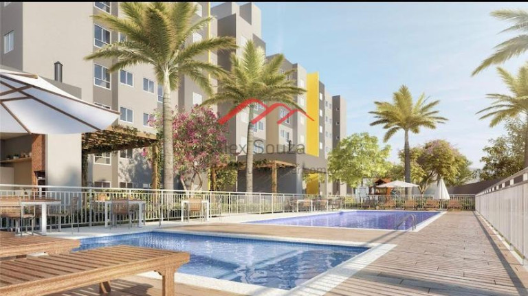 Apartamento com 2 Quartos à Venda, 44 m² em Jardim Amanda Ii - Hortolândia