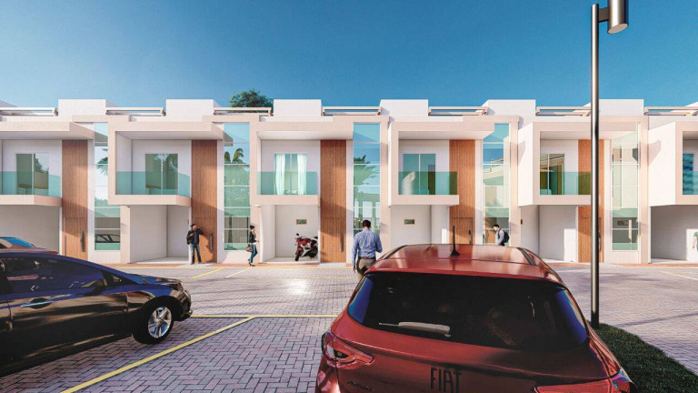 Imagem Casa de Condomínio com 3 Quartos para Alugar, 120 m² em Alphaville (abrantes) - Camaçari