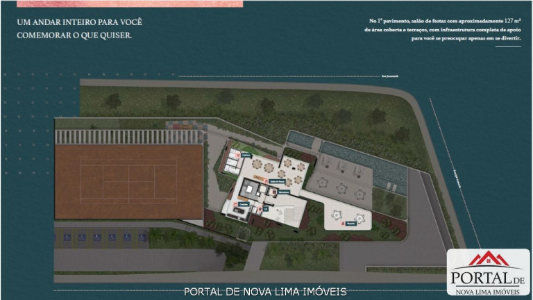 Imagem Apartamento com 4 Quartos à Venda, 377 m² em Vale Do Sereno - Nova Lima