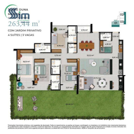 Imagem Apartamento com 3 Quartos à Venda, 124 m² em Porto Das Dunas - Aquiraz Imagem Apartamento com 3 Quartos à Venda, 124 m² em Porto Das Dunas - Aquiraz