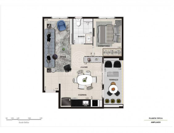 Imagem Apartamento com 2 Quartos à Venda, 54 m² em Santa Cecília - São Paulo Imagem Apartamento com 2 Quartos à Venda, 54 m² em Santa Cecília - São Paulo