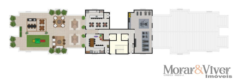 Imagem Apartamento com 2 Quartos à Venda, 44 m² em Campo Comprido - Curitiba Imagem Apartamento com 2 Quartos à Venda, 44 m² em Campo Comprido - Curitiba