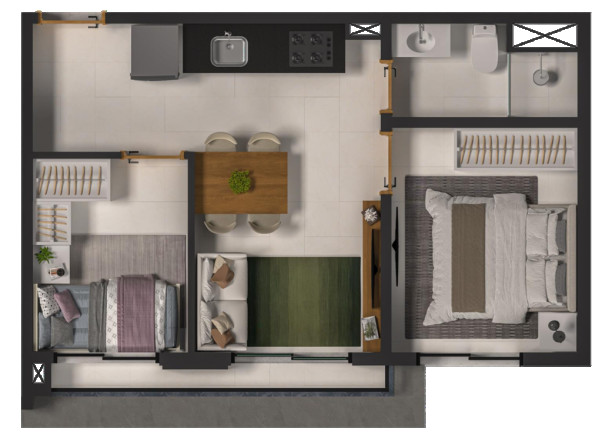 Imagem Apartamento com 1 Quarto à Venda, 27 m² em Vila Monte Alegre - São Paulo