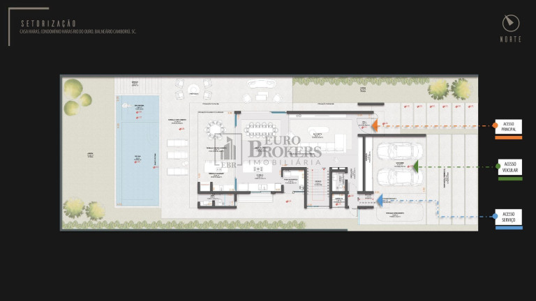 Imagem Casa de Condomínio com 4 Quartos à Venda, 480 m² em Ariribá - Balneário Camboriú
