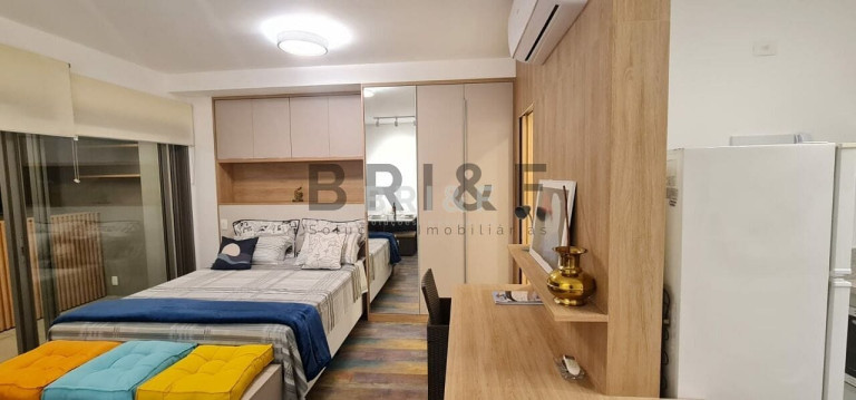 Imagem Apartamento com 1 Quarto para Alugar, 40 m² em Brooklin - São Paulo Imagem Apartamento com 1 Quarto para Alugar, 40 m² em Brooklin - São Paulo