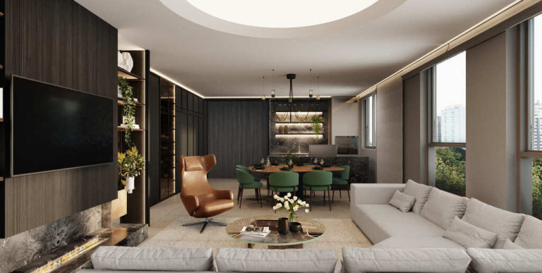 Imagem Apartamento com 3 Quartos à Venda, 124 m² em Cabral - Curitiba