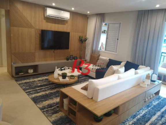 Apartamento com 2 Quartos à Venda ou Locação, 62 m² em Marapé - Santos