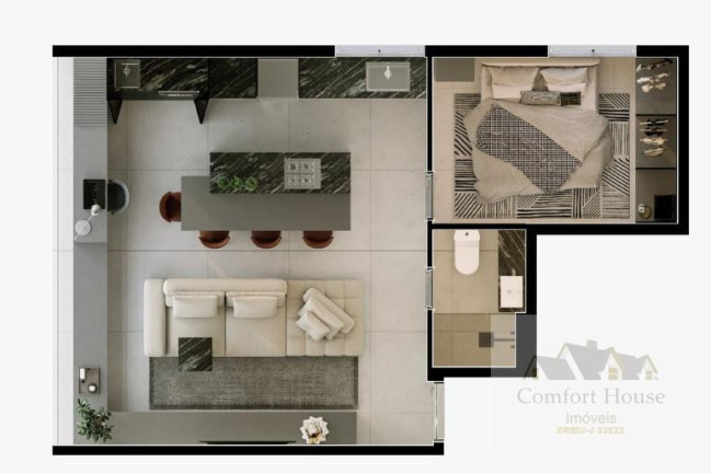 Imagem Apartamento com 1 Quarto à Venda, 37 m² em Centro - São Caetano Do Sul Imagem Apartamento com 1 Quarto à Venda, 37 m² em Centro - São Caetano Do Sul