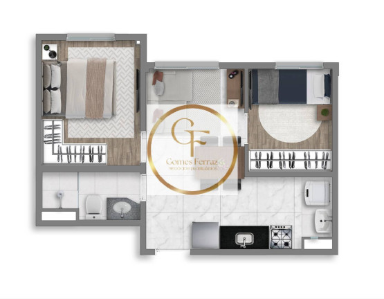 Imagem Apartamento com 2 Quartos à Venda, 49 m² em Saúde - São Paulo