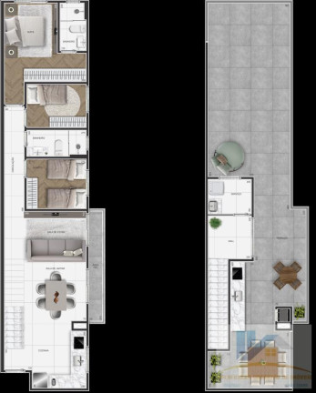 Imagem Apartamento com 3 Quartos à Venda, 97 m² em São Pedro - São José Dos Pinhais