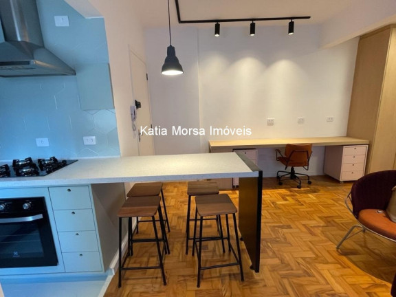 Imagem Apartamento com 1 Quarto para Alugar, 50 m² em Jardim America - São Paulo Imagem Apartamento com 1 Quarto para Alugar, 50 m² em Jardim America - São Paulo