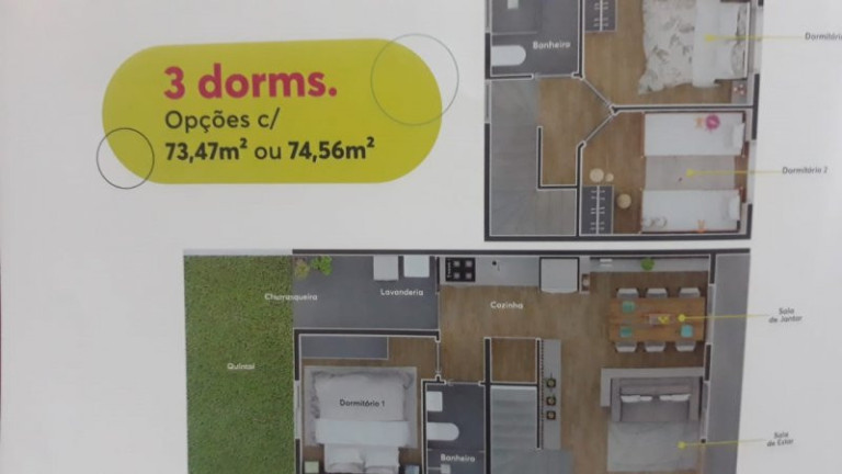 Imagem Sobrado com 2 Quartos à Venda, 59 m² em Eugênio De Mello - São José Dos Campos