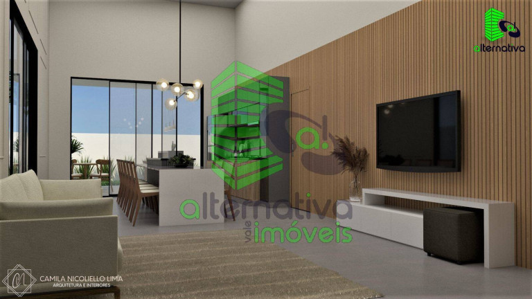 Imagem Casa com 3 Quartos à Venda, 210 m² em Loteamento Residencial Fazenda Casa Grande - Taubaté