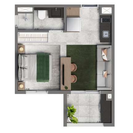 Imagem Apartamento com 1 Quarto à Venda, 26 m² em Vila Clementino - São Paulo Imagem Apartamento com 1 Quarto à Venda, 26 m² em Vila Clementino - São Paulo