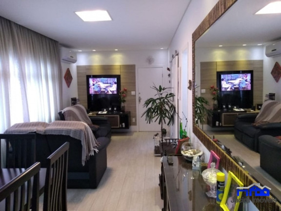 Apartamento com 3 Quartos à Venda, 109 m² em Embaré - Santos
