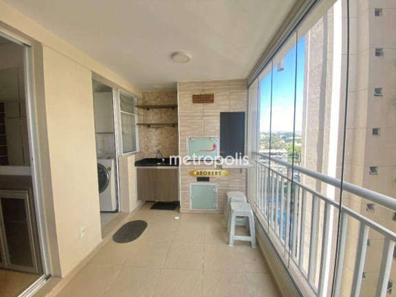 Imagem Apartamento com 2 Quartos para Alugar, 60 m² em Jardim São Caetano - São Caetano Do Sul