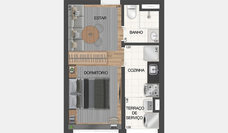 Imagem Apartamento com 1 Quarto à Venda, 26 m² em Ipiranga - São Paulo Imagem Apartamento com 1 Quarto à Venda, 26 m² em Ipiranga - São Paulo