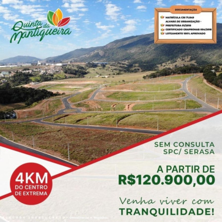 Imagem Terreno à Venda, 250 m² em Quintas Da Mantiqueira - Vargem Imagem Terreno à Venda, 250 m² em Quintas Da Mantiqueira - Vargem