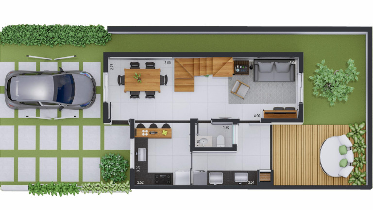 Imagem Casa com 3 Quartos à Venda, 96 m² em Nova Odessa Imagem Casa com 3 Quartos à Venda, 96 m² em Nova Odessa
