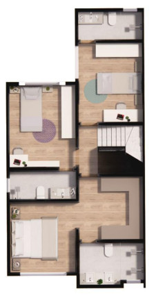 Imagem Casa com 3 Quartos à Venda, 172 m² em Jardim Das Américas - Curitiba Imagem Casa com 3 Quartos à Venda, 172 m² em Jardim Das Américas - Curitiba