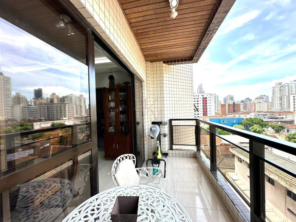Imagem Apartamento com 3 Quartos à Venda, 140 m² em Campo Grande - Santos
