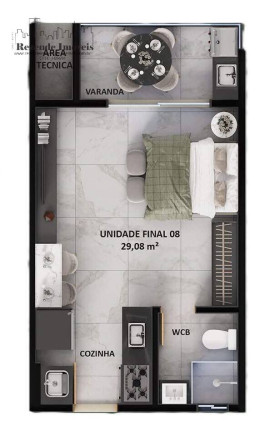 Imagem Apartamento com 1 Quarto à Venda, 29 m² em Intermares - Cabedelo