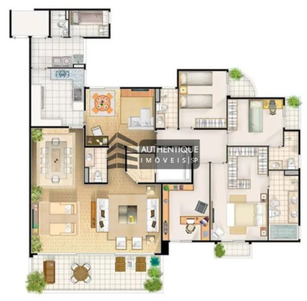 Imagem Apartamento com 3 Quartos à Venda, 152 m² em Brooklin - São Paulo Imagem Apartamento com 3 Quartos à Venda, 152 m² em Brooklin - São Paulo