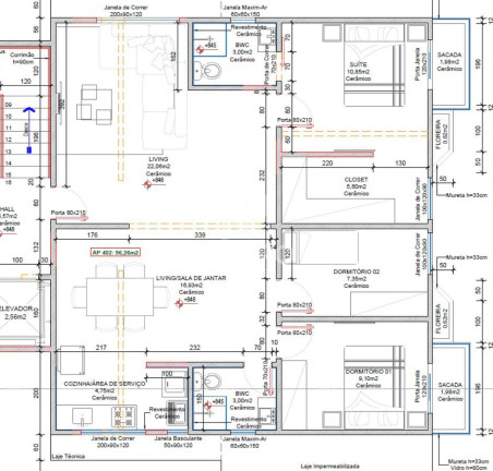 Imagem Apartamento com 3 Quartos à Venda, 95 m² em Vila Lalau - Jaraguá Do Sul Imagem Apartamento com 3 Quartos à Venda, 95 m² em Vila Lalau - Jaraguá Do Sul