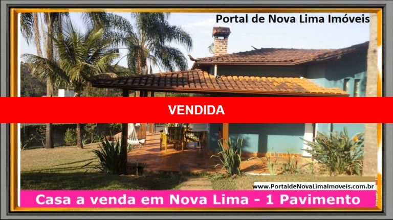 Casa com 3 Quartos à Venda, 159 m² em Pau Pombo - Nova Lima
