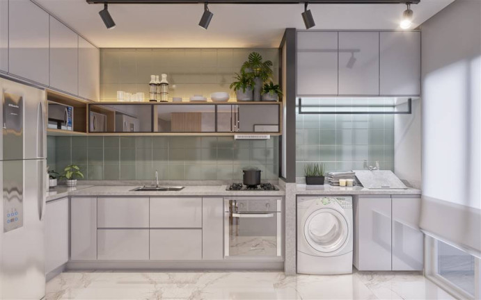 Imagem Apartamento com 2 Quartos à Venda, 59 m² em Guilhermina - Praia Grande
