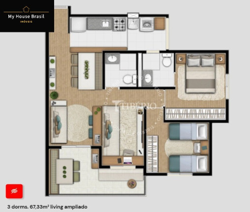 Imagem Apartamento com 3 Quartos à Venda, 67 m² em Santa Teresinha - São Paulo Imagem Apartamento com 3 Quartos à Venda, 67 m² em Santa Teresinha - São Paulo