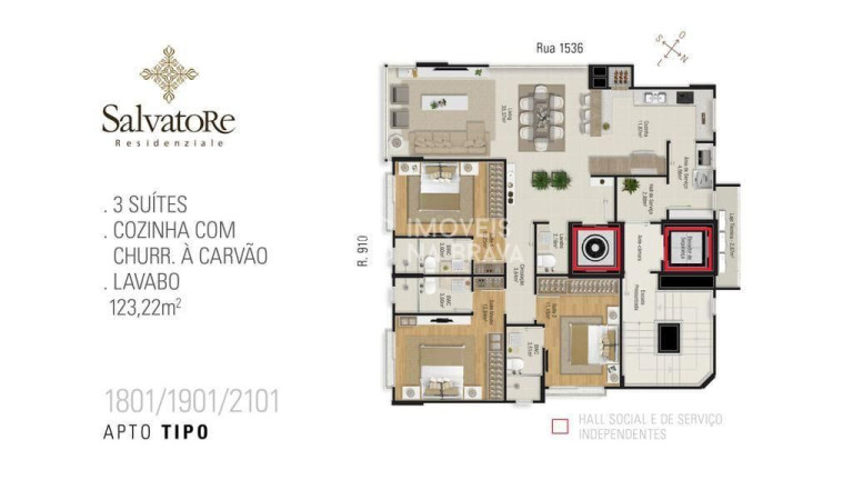Imagem Apartamento com 3 Quartos à Venda, 173 m² em Centro - Balneário Camboriú