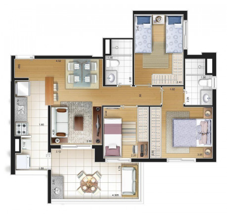 Imagem Apartamento com 2 Quartos à Venda, 69 m² em Vila Prudente - São Paulo Imagem Apartamento com 2 Quartos à Venda, 69 m² em Vila Prudente - São Paulo