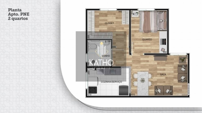 Imagem Apartamento com 2 Quartos à Venda, 43 m² em Vila Paris - Contagem Imagem Apartamento com 2 Quartos à Venda, 43 m² em Vila Paris - Contagem