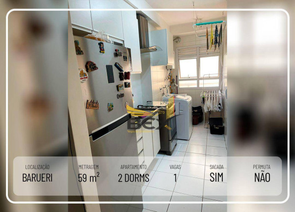 Imagem Apartamento com 2 Quartos à Venda, 59 m² em Bethaville I - Barueri Imagem Apartamento com 2 Quartos à Venda, 59 m² em Bethaville I - Barueri