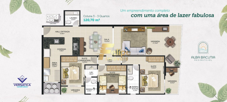 Imagem Imóvel com 2 Quartos à Venda, 70 m² em Enseada Azul - Guarapari Imagem Imóvel com 2 Quartos à Venda, 70 m² em Enseada Azul - Guarapari