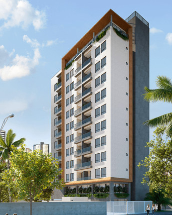 Apartamento com 2 Quartos à Venda, 56 m² em Bancários - João Pessoa