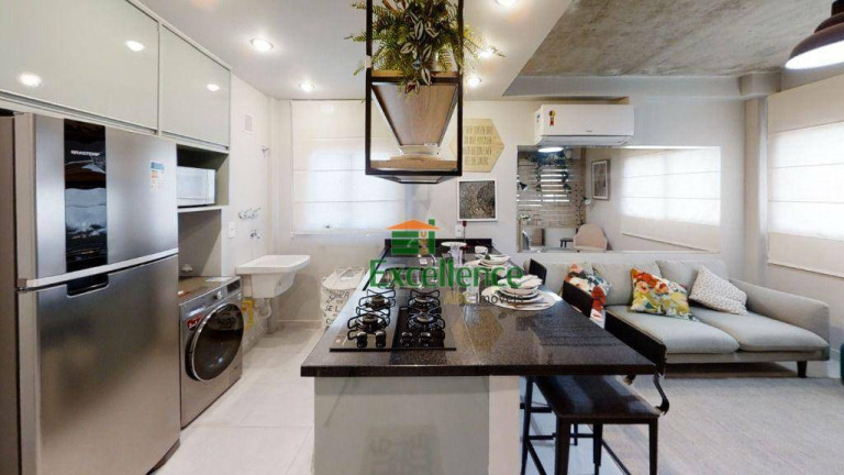 Apartamento com 1 Quarto à Venda, 36 m² em Jardim Jamaica - Santo André