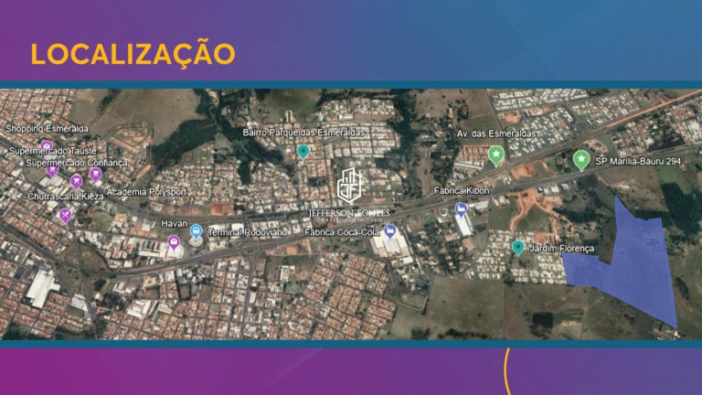 Terreno à Venda,  em Jardim Florença - Marília
