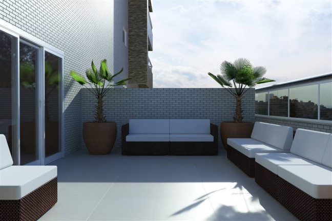 Imagem Apartamento com 1 Quarto à Venda, 48 m² em Guilhermina - Praia Grande
