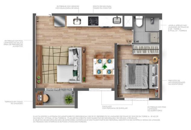 Imagem Apartamento com 2 Quartos à Venda, 35 m² em Perdizes - São Paulo Imagem Apartamento com 2 Quartos à Venda, 35 m² em Perdizes - São Paulo