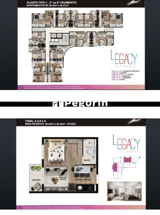 Imagem Apartamento com 2 Quartos à Venda, 48 m² em Centro - Pinhais