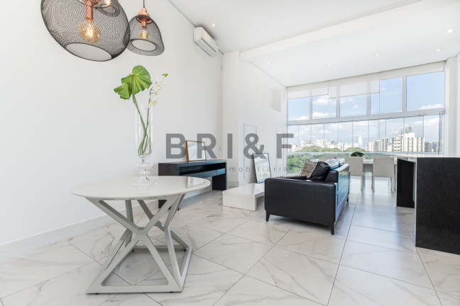 Imagem Apartamento com 1 Quarto para Alugar, 85 m² em Brooklin - São Paulo Imagem Apartamento com 1 Quarto para Alugar, 85 m² em Brooklin - São Paulo