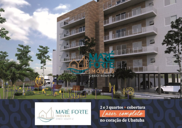 Apartamento com 3 Quartos à Venda, 151 m² em Itaguá - Ubatuba
