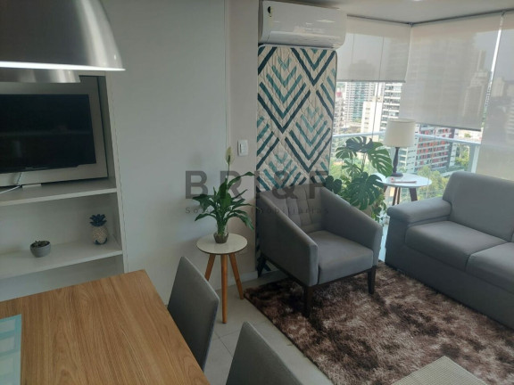 Imagem Apartamento com 1 Quarto à Venda, 41 m² em Brooklin - São Paulo Imagem Apartamento com 1 Quarto à Venda, 41 m² em Brooklin - São Paulo