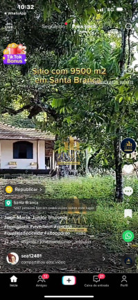 Imagem Chácara com 4 Quartos à Venda, 10.000 m² em Centro - Santa Branca