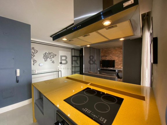 Apartamento com 1 Quarto para Alugar, 83 m² em Brooklin - São Paulo